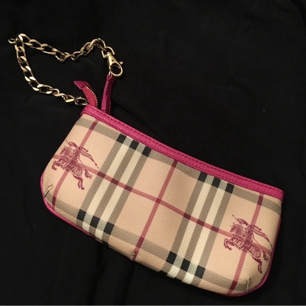 Burberry Wristlet. Like new.